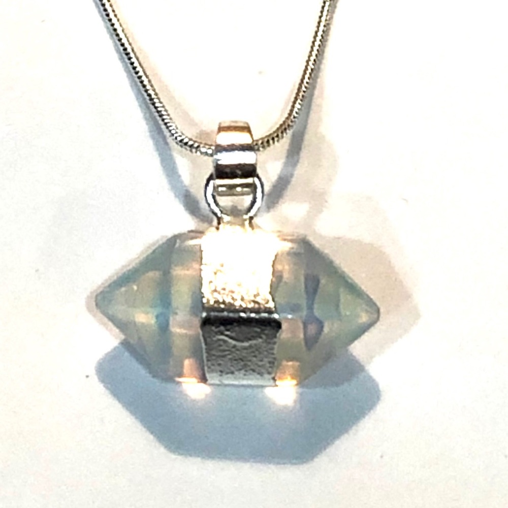 Sophisticated Opalite Pendant Necklace
